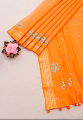 KANCHI COTTON WORK SAREE - (DW-051)